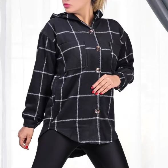 شکت چهارخونه کلاه دار