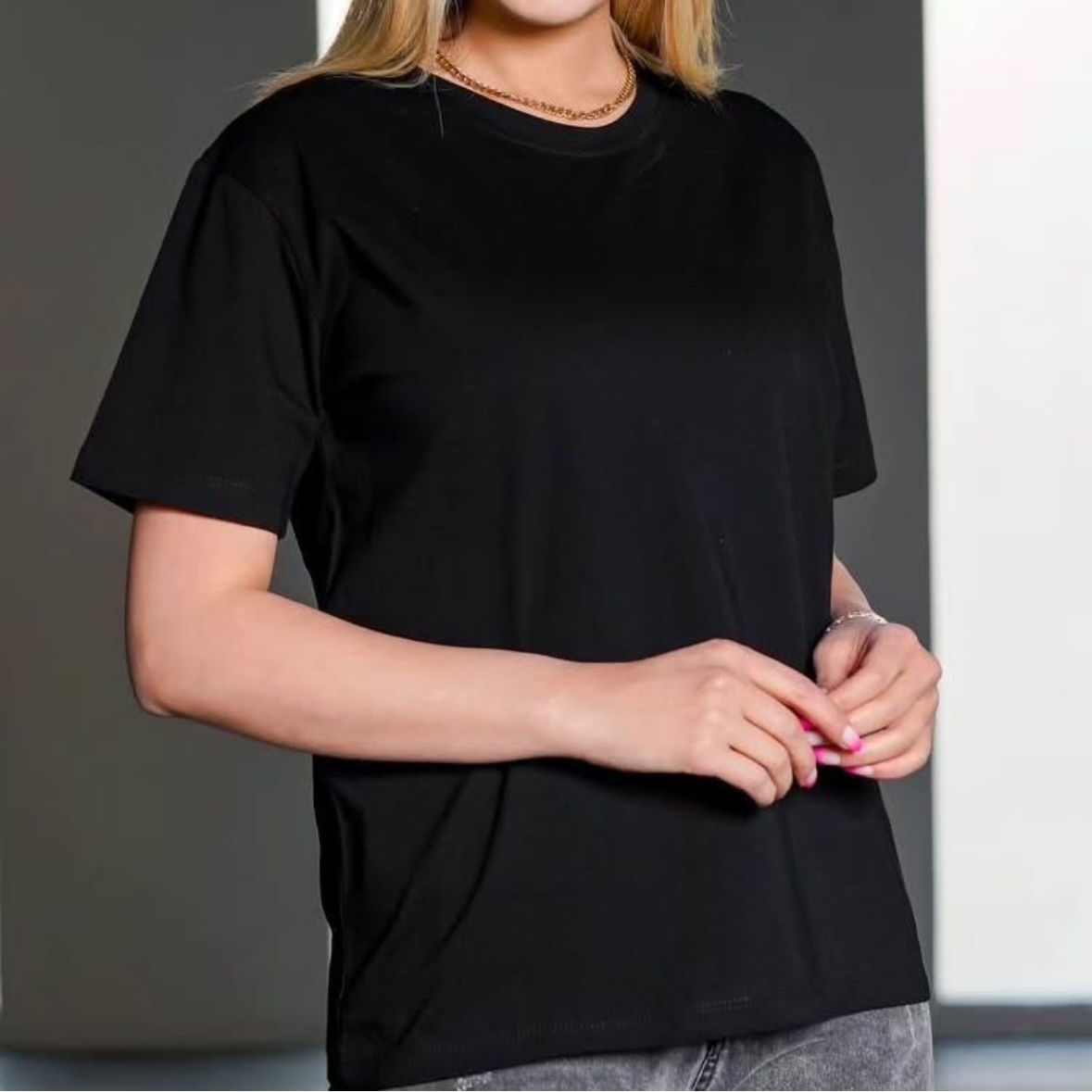 تیشرت ساده بیسیک قواره جذب