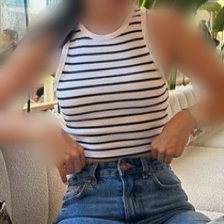 کراپ تاپ راه راه (نیم تنه راه راه ) کراپ رینگی نیمتنه‌رینگی