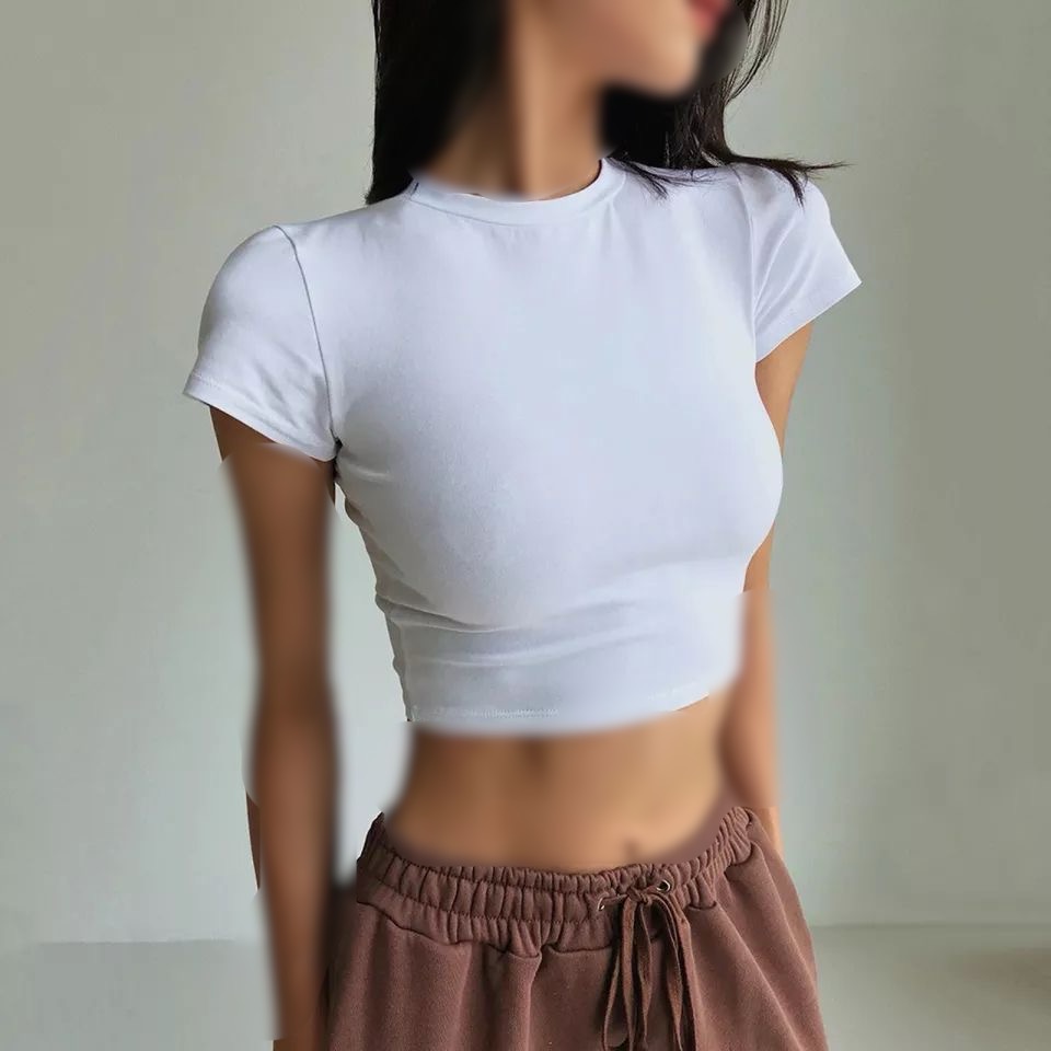 کراپ تیشرتی بیسیک